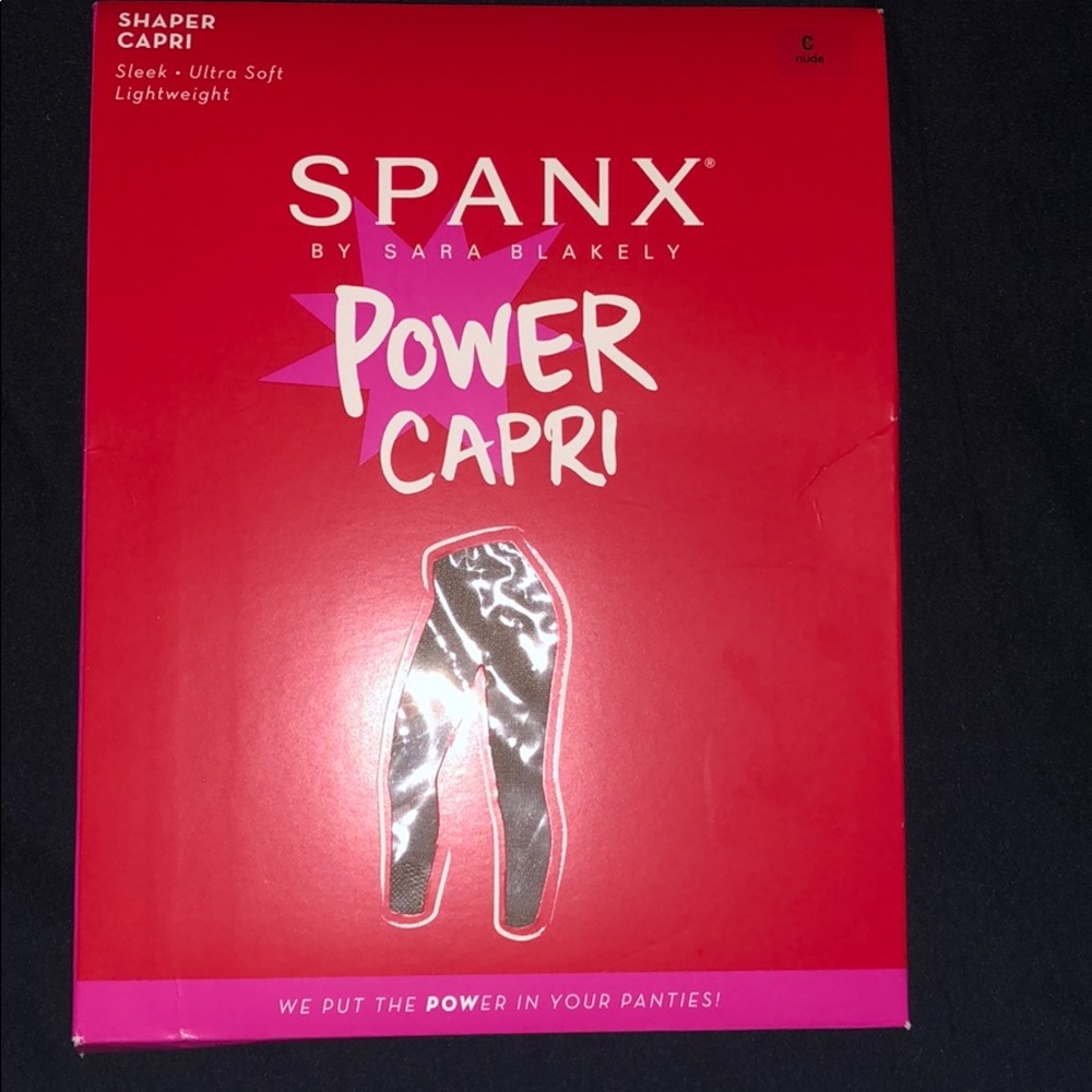 SPANX Power Capri in size C Nude